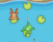 Frog fights with buddies logikai HTML5 jtk