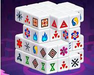 Mahjong dark dimensions logikai HTML5 játék