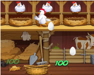 Angry chicken egg madness logikai ingyen játék