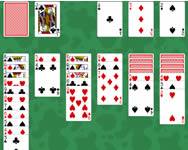 Cards klondike solitaire logikai HTML5 jtk