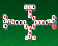 Pyramid mahjong solitaire logikai HTML5 jtk